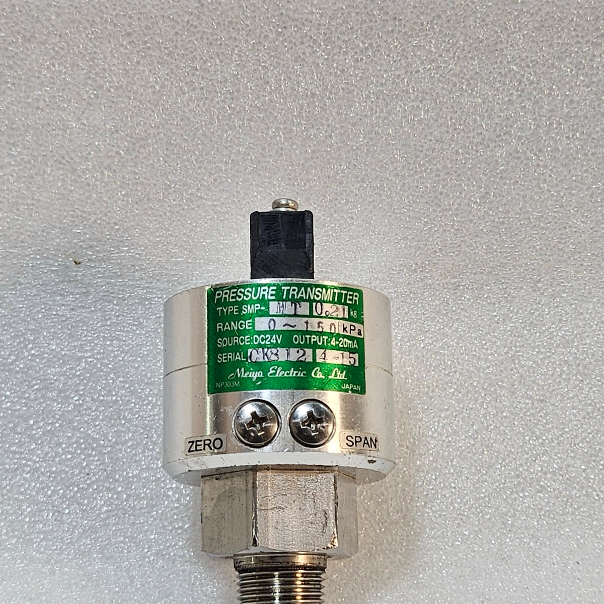 MEIYO ELECTRIC SMP-MT-0.21KG PRESSURE TRANSMITTER 24VDC MINOR DAMAGE