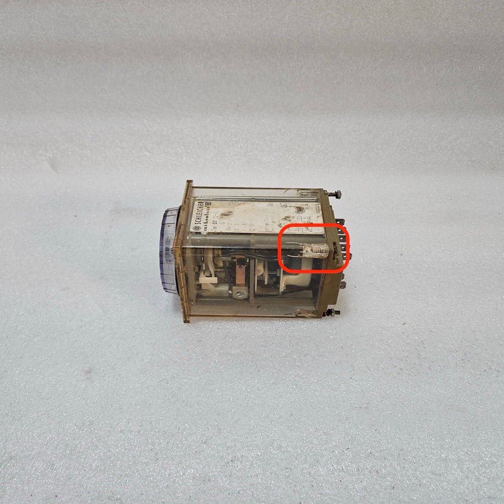 SCHLEICHER MIKROLAIS-D DZ 12-3 ADJUSTABLE TIME RELAY TIMER
