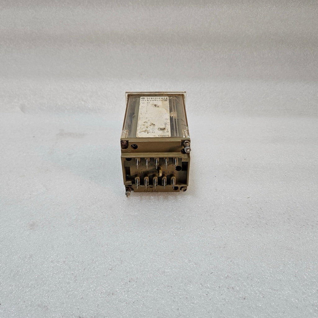 SCHLEICHER MIKROLAIS-D DZ 12-3 ADJUSTABLE TIME RELAY TIMER