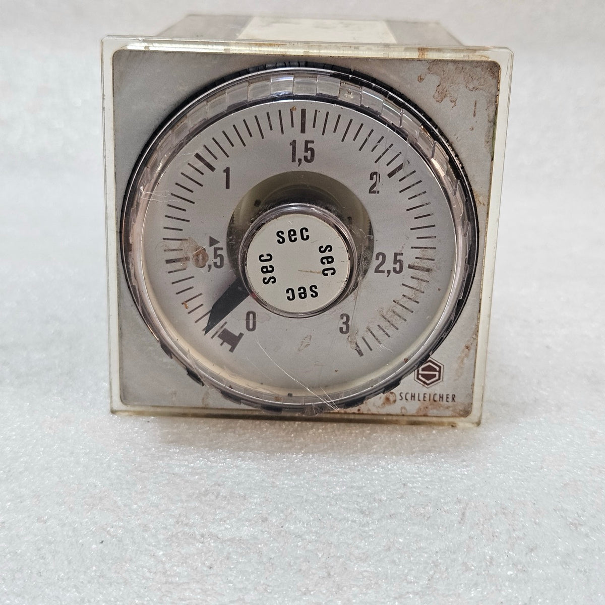 SCHLEICHER MIKROLAIS-D DZ 12-3 ADJUSTABLE TIME RELAY TIMER