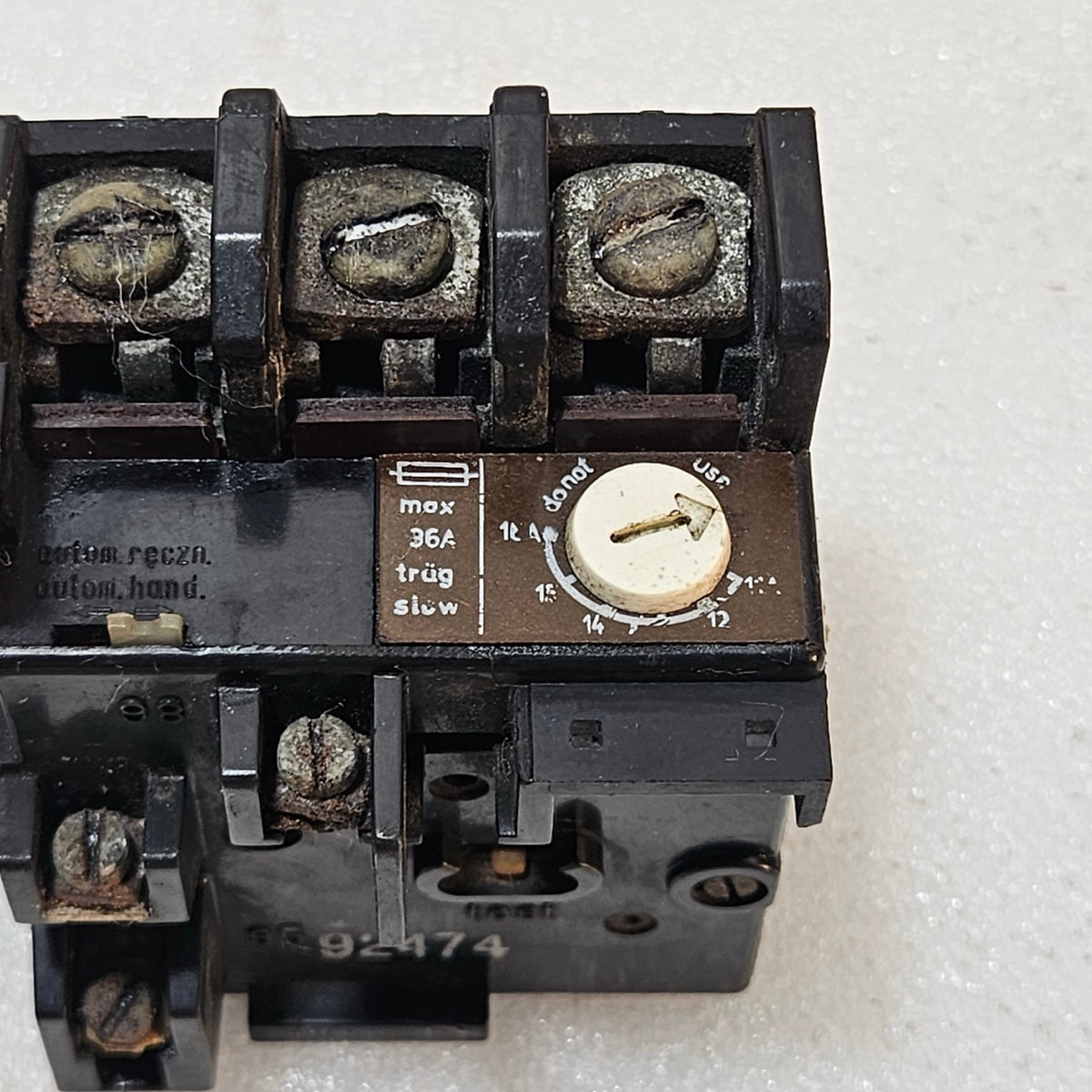 BBC MATELELESTER TSA 45P THERMAL OVERLOAD RELAY 11–16A MOTOR PROTECTION RELAY UI