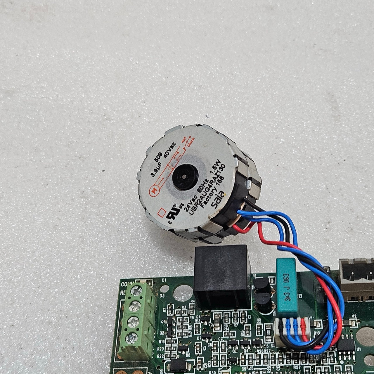 SALICRU 91561201-D CONTROL PCB WITH 24VAC TIMER MOTOR 1.6W UPS ELECTRONIC BOARD