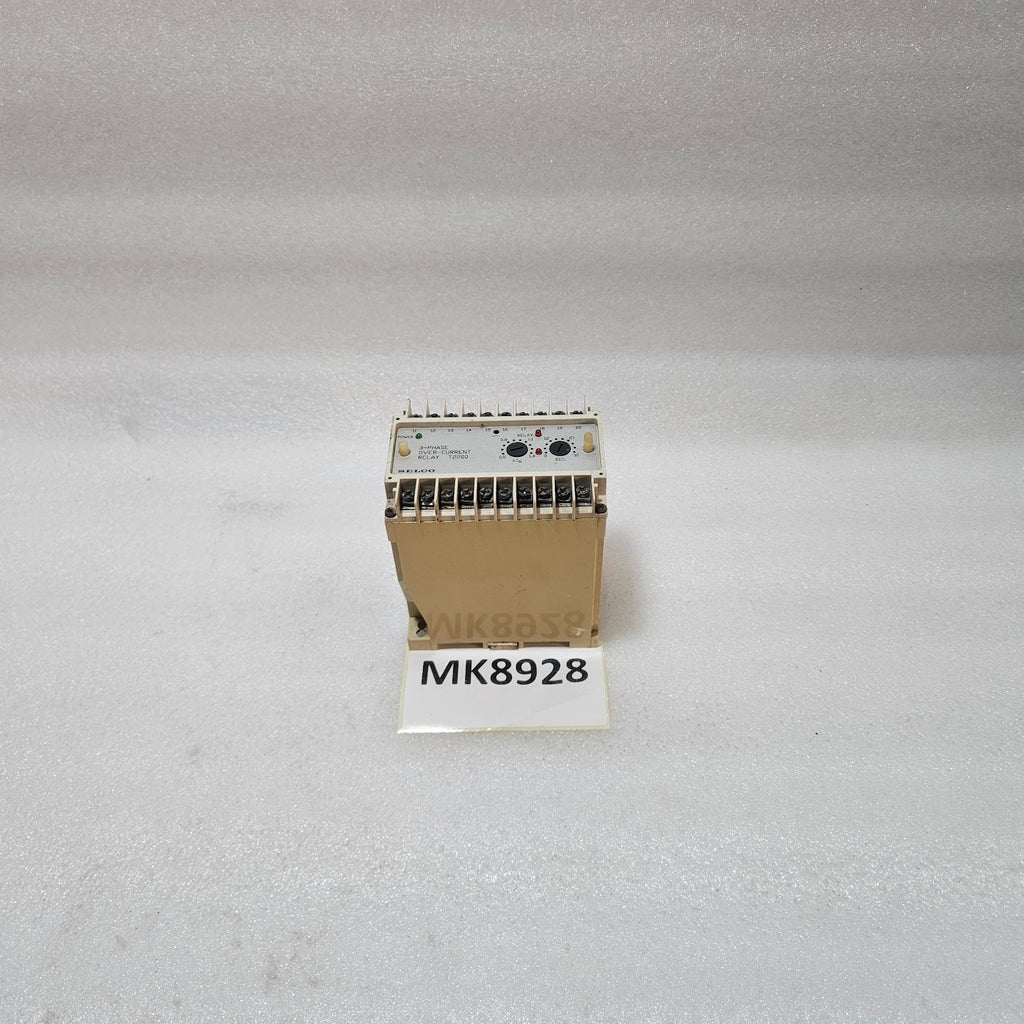 SELCO T2200-01 3-PHASE OVERCURRENT RELAY 380/440VAC 5A OUTER BODY BURN MARKS