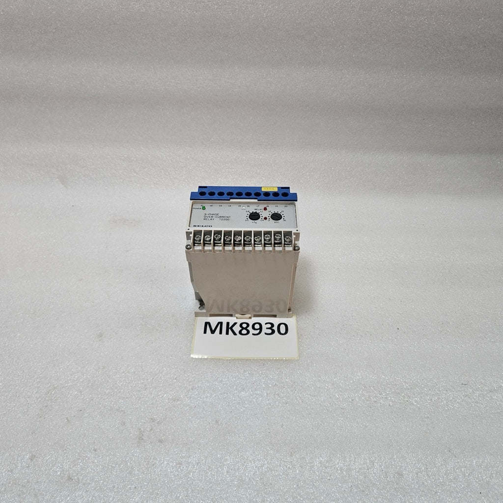 SELCO T2200-02 3-PHASE OVERCURRENT RELAY 400/450VAC 5A LATCHING PROTECTION RELAY