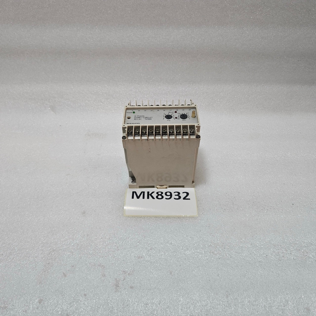 SELCO T2300-10 3-PHASE SHORT-CIRCUIT RELAY 380/440VAC 1A LATCHING PROTECTION REL