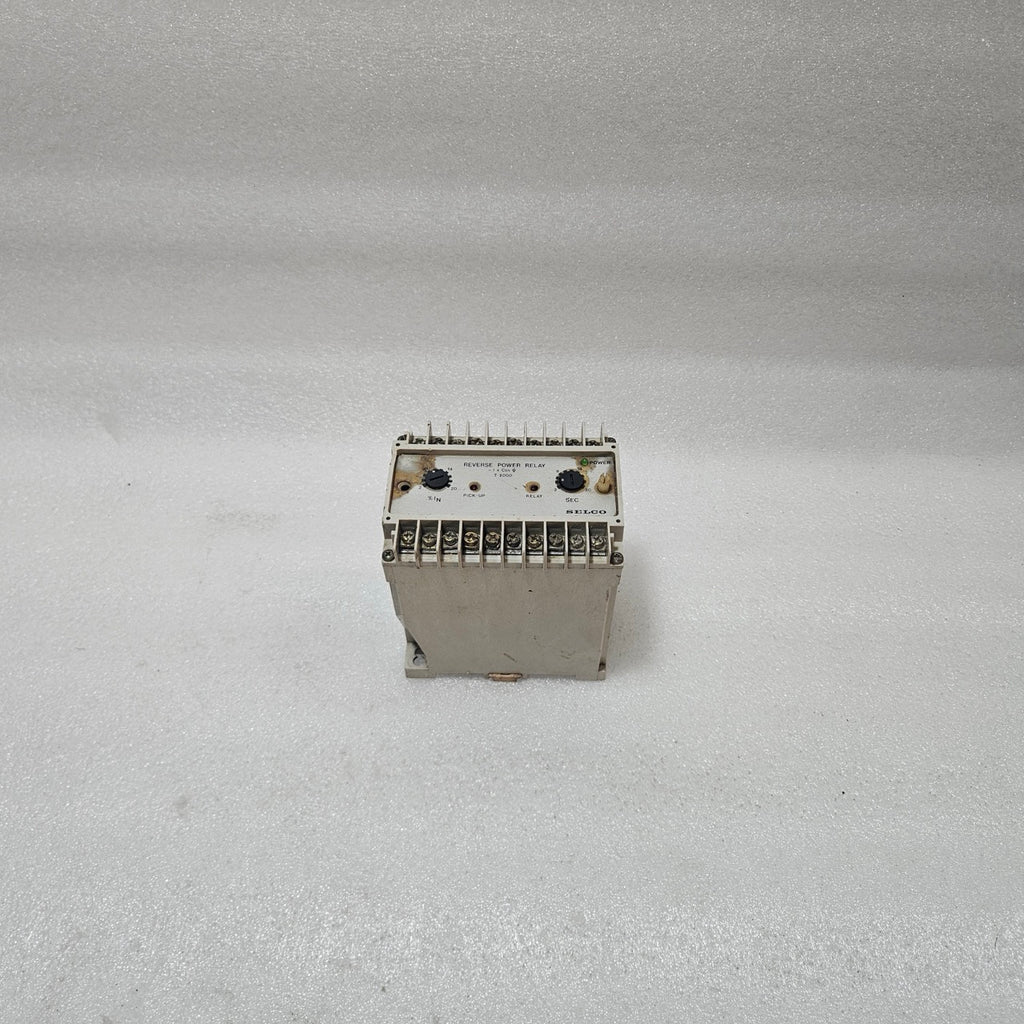SELCO T2000-01 REVERSE POWER RELAY 380/440VAC 5A GENERATOR PROTECTION RELAY