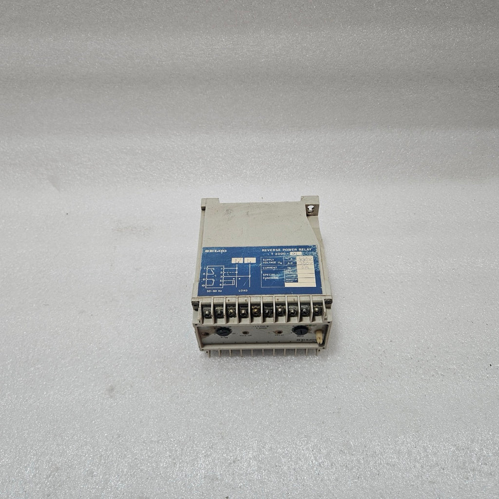 SELCO T2000-01 REVERSE POWER RELAY 380/440VAC 5A GENERATOR PROTECTION RELAY