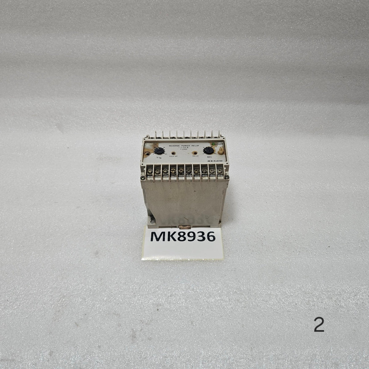 SELCO T2000-01 REVERSE POWER RELAY 380/440VAC 5A GENERATOR PROTECTION RELAY