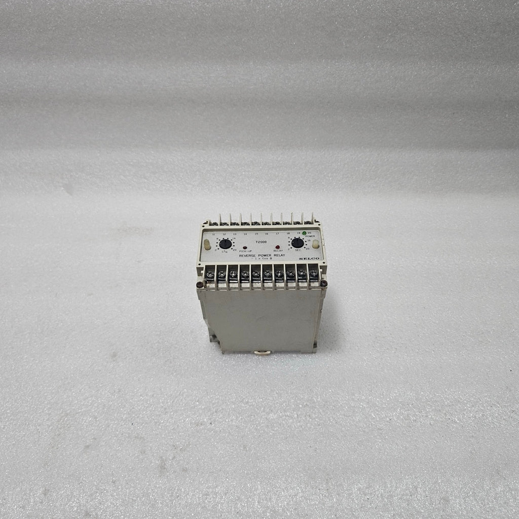 SELCO T2000-02 REVERSE POWER RELAY | 440/380 V | DAMAGED ON BOTTOM