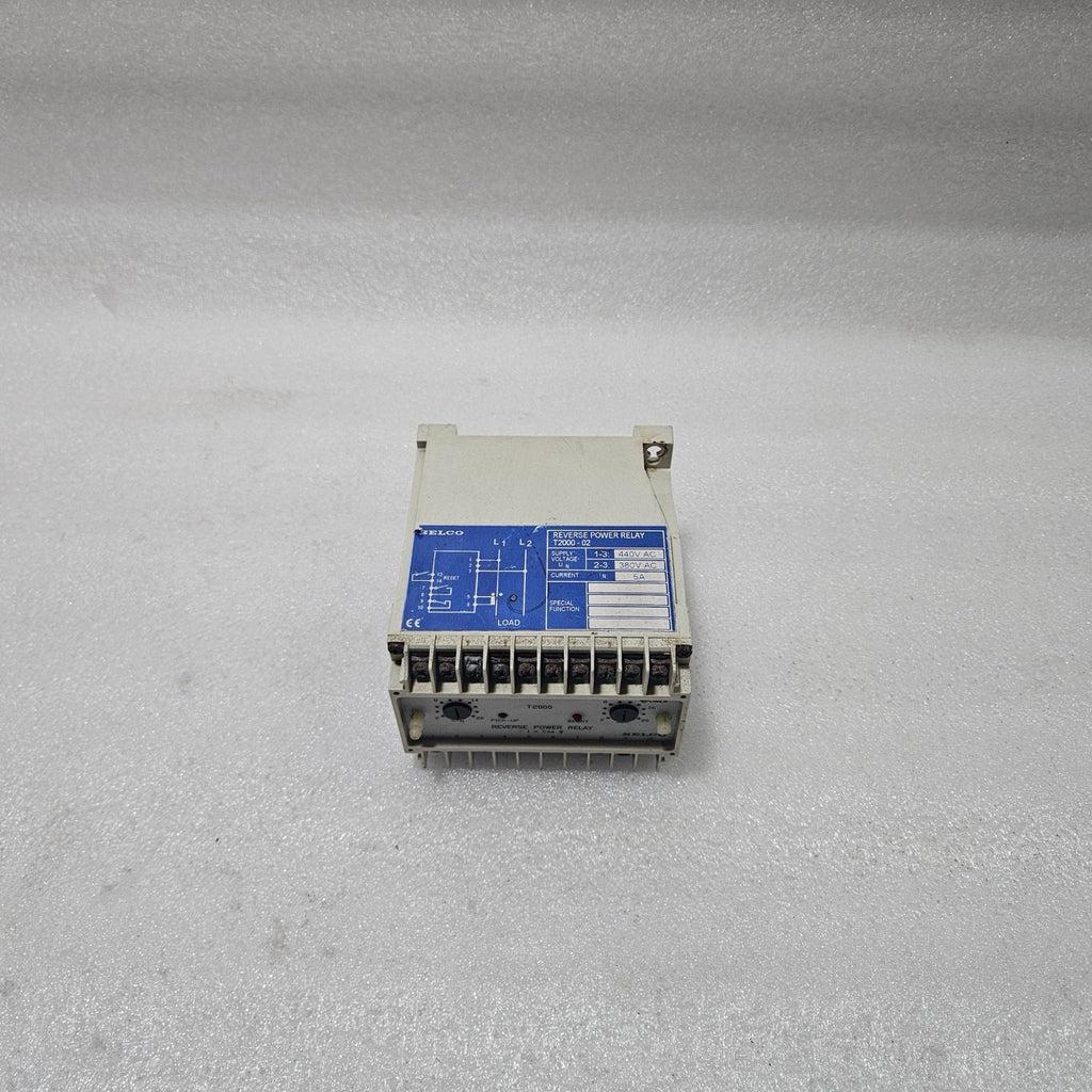SELCO T2000-02 REVERSE POWER RELAY | 440/380 V | DAMAGED ON BOTTOM