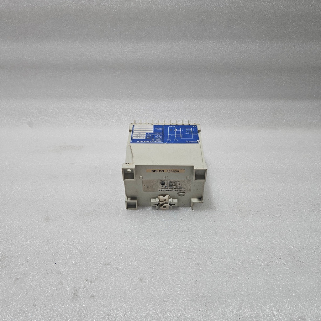 SELCO T2000-02 REVERSE POWER RELAY | 440/380 V | DAMAGED ON BOTTOM