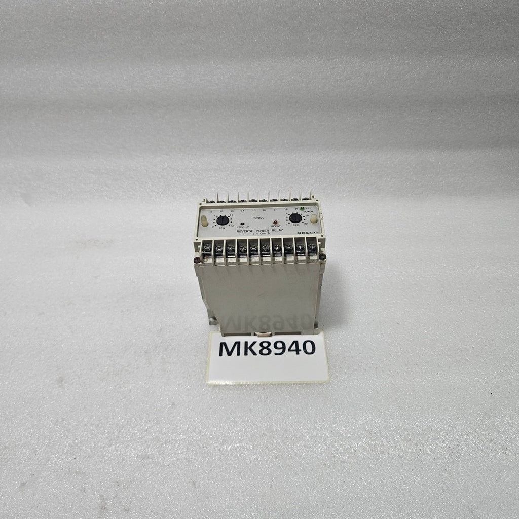 SELCO T2000-02 REVERSE POWER RELAY | 440/380 V | DAMAGED ON BOTTOM