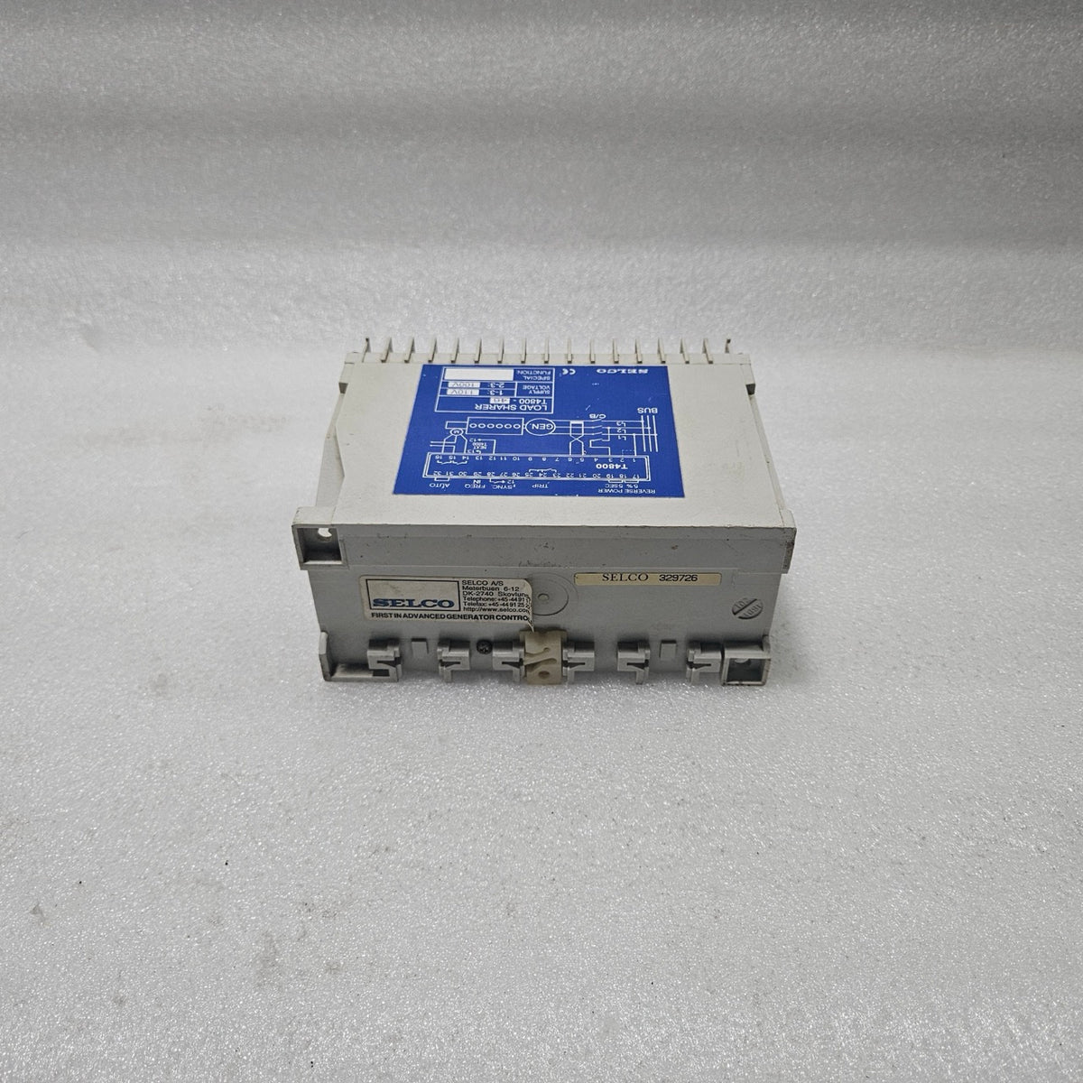 SELCO T4800-46 LOAD SHARER CONTROLLER, GENERATOR SYNCHRONIZING & LOAD SHARING MO
