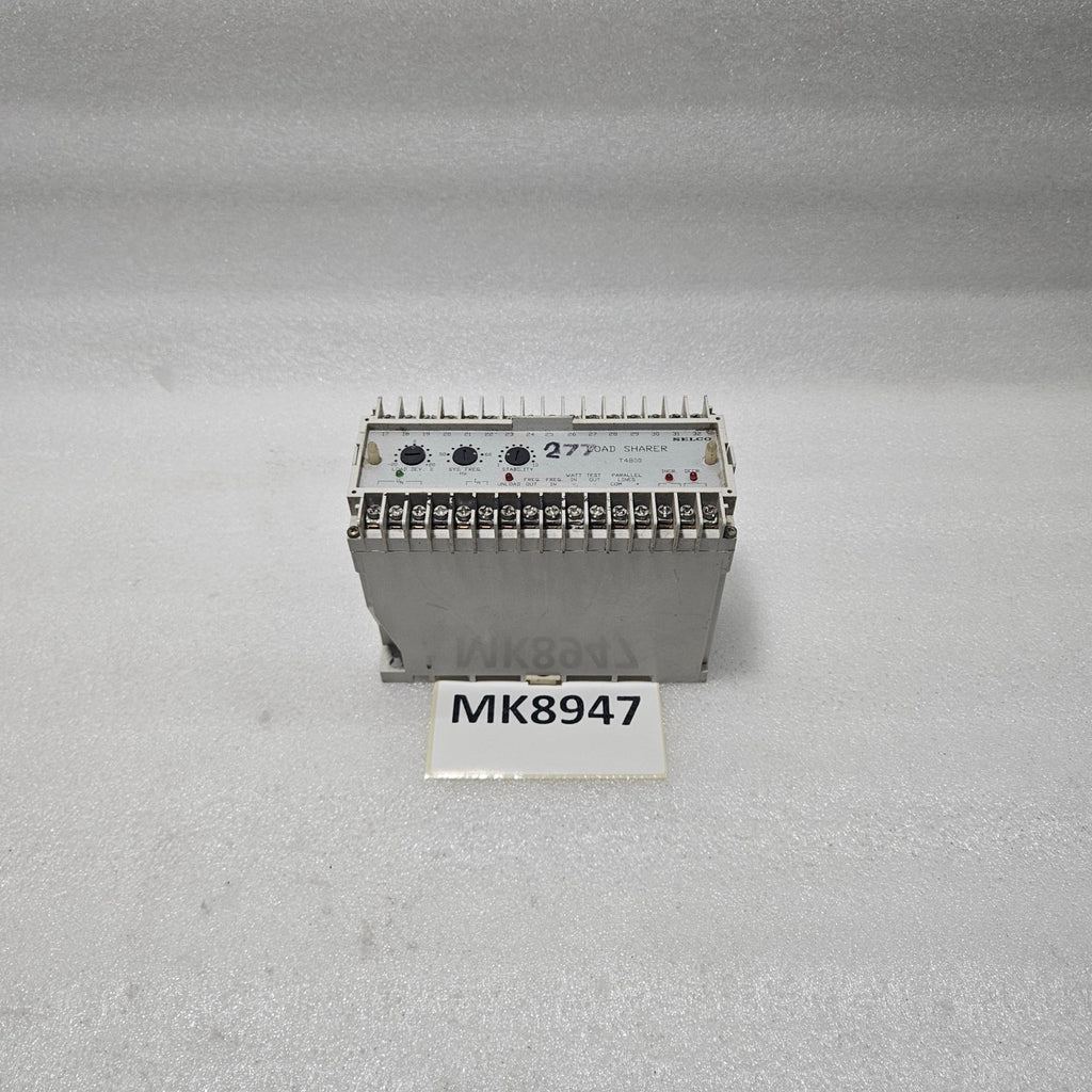 SELCO T4800-46 LOAD SHARER CONTROLLER, GENERATOR SYNCHRONIZING & LOAD SHARING MO