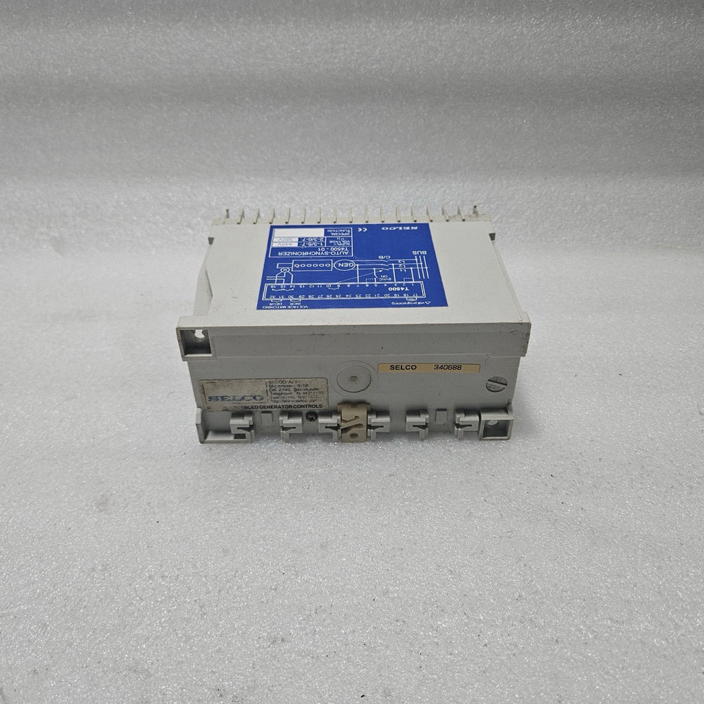 SELCO T4500-01 AUTO SYNCHRONIZER MODULE | GENERATOR SYNCHRONIZING CONTROLLER | 3