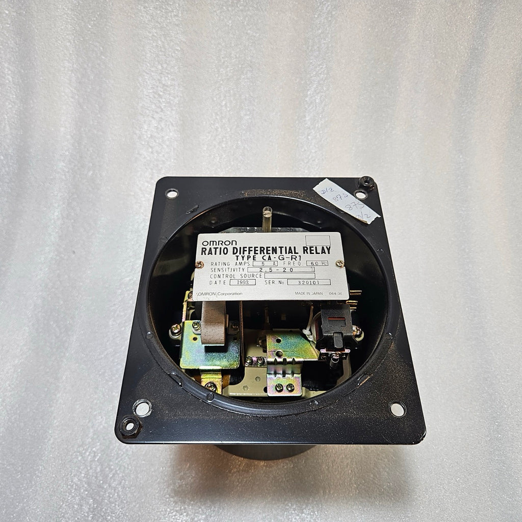 OMRON CA-G-R1 RATIO DIFFERENTIAL RELAY 5A 60HZ PROTECTIVE RELAY – MADE IN JAPAN