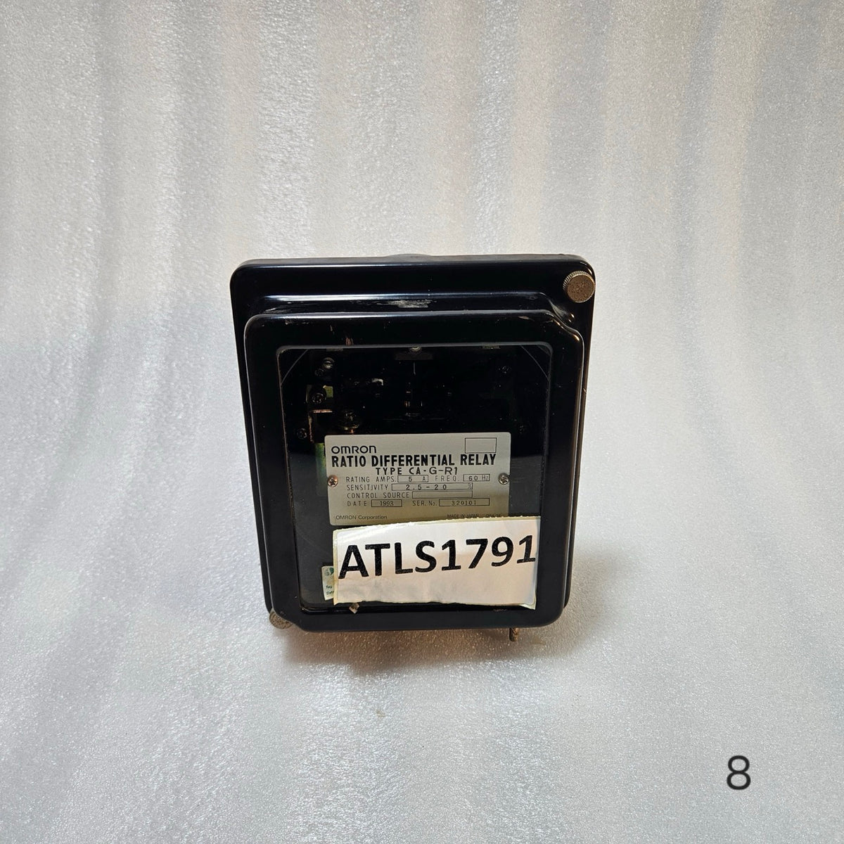 OMRON CA-G-R1 RATIO DIFFERENTIAL RELAY 5A 60HZ PROTECTIVE RELAY – MADE IN JAPAN