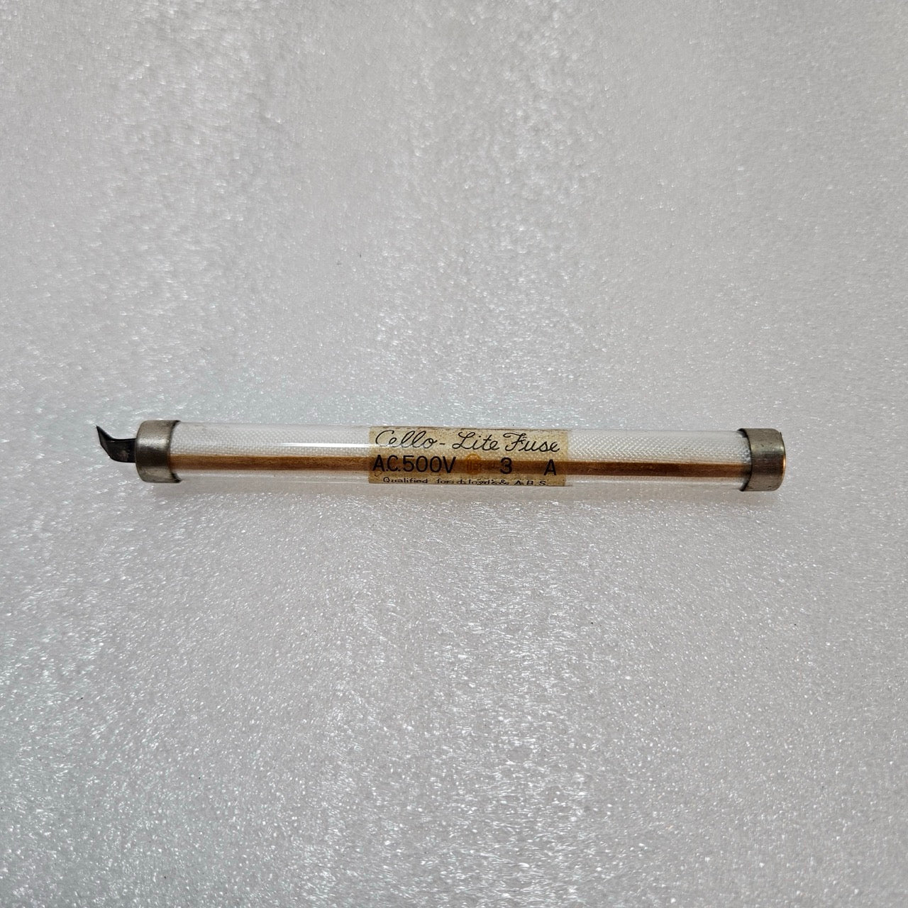 CELLO-LITE MARINE FUSE AC 500V 3A – LLOYD’S & ABS APPROVED CERTIFIED MK3013