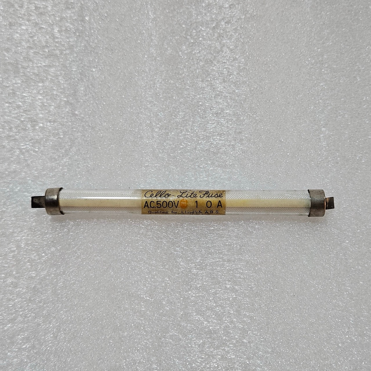CELLO-LITE FUSE AC 500V 10A MARINE APPROVED – LLOYD’S & ABS CERTIFIED MK3013