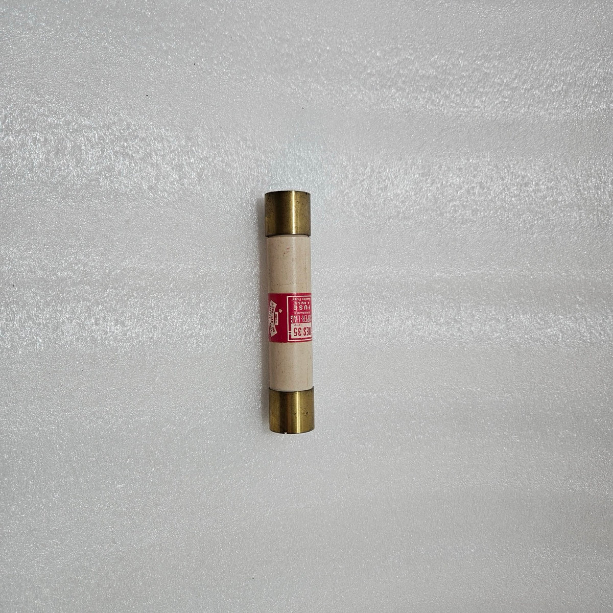 BUSSMANN RES-35 SUPER-LAG RENEWABLE FUSE 35A 600V INDUSTRIAL CARTRIDGE FUSE (MCG