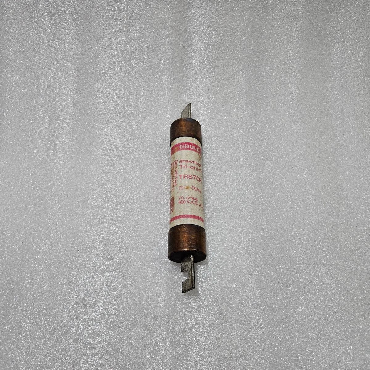 GOULD SHAWMUT TRS70R TRI-ONIC TIME-DELAY FUSE 70A 600VAC INDUSTRIAL CARTRIDGE FU