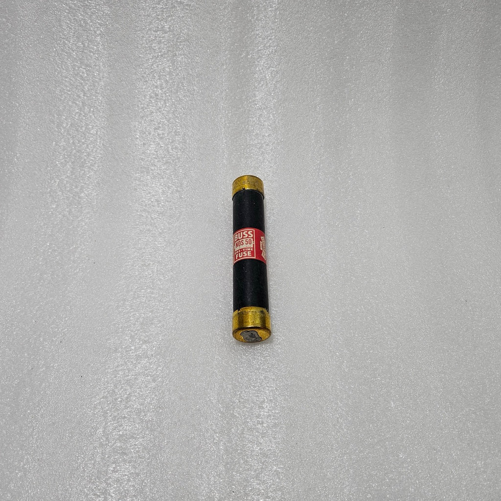 BUSSMANN NOS-50 ONE-TIME FUSE 50A 600V INDUSTRIAL CARTRIDGE FUSE – BUSS MFG DIVI