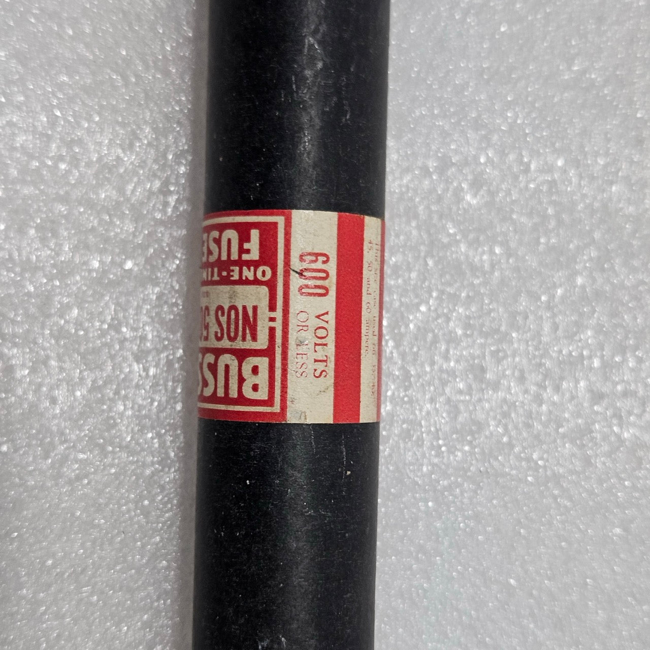 BUSSMANN NOS-50 ONE-TIME FUSE 50A 600V INDUSTRIAL CARTRIDGE FUSE – BUSS MFG DIVI