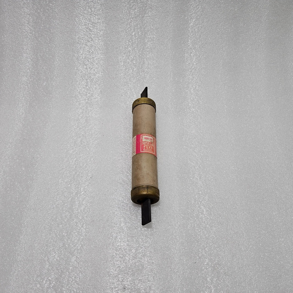 BUSSMANN RES-100 SUPER-LAG RENEWABLE FUSE 100A 600V INDUSTRIAL CARTRIDGE FUSE
