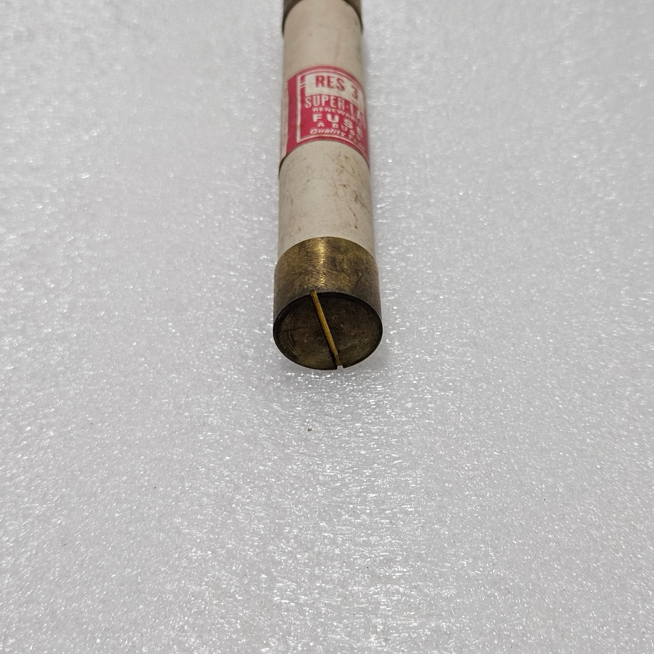 BUSSMANN RES-3 SUPER-LAG RENEWABLE FUSE, 3A, 600V AC