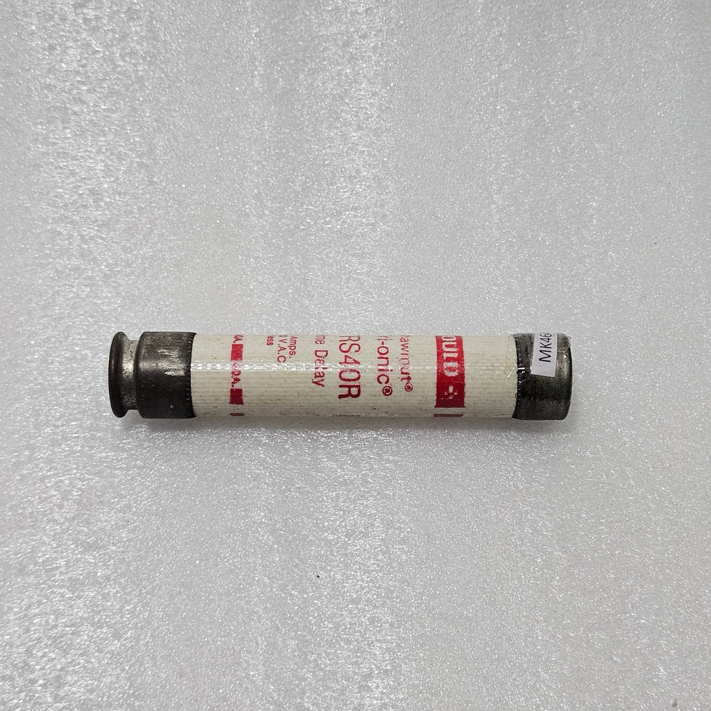 SHAWMUT TRI-ONIC TRS40R TIME-DELAY FUSE, 40A, 600VAC (CLASS RK5)