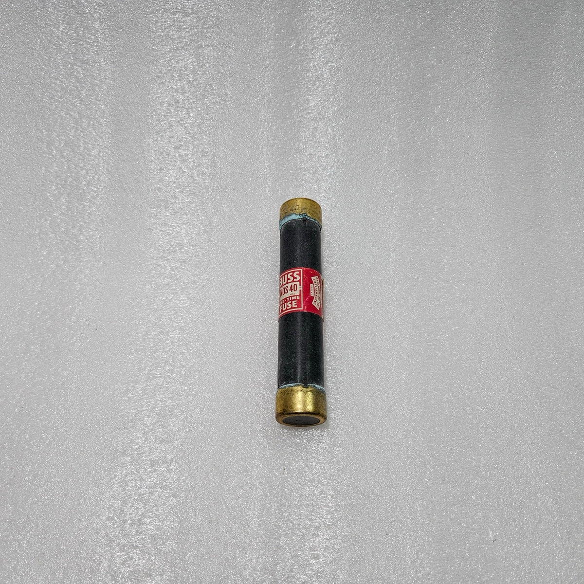 BUSSMANN NOS-40 ONE-TIME FUSE 40A INDUSTRIAL CARTRIDGE FUSE – BUSSMANN MFG DIVIS