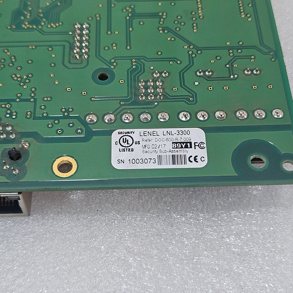 LENEL LNL-3300 INTELLIGENT SYSTEM CONTROLLER ACCESS CONTROL MODULE