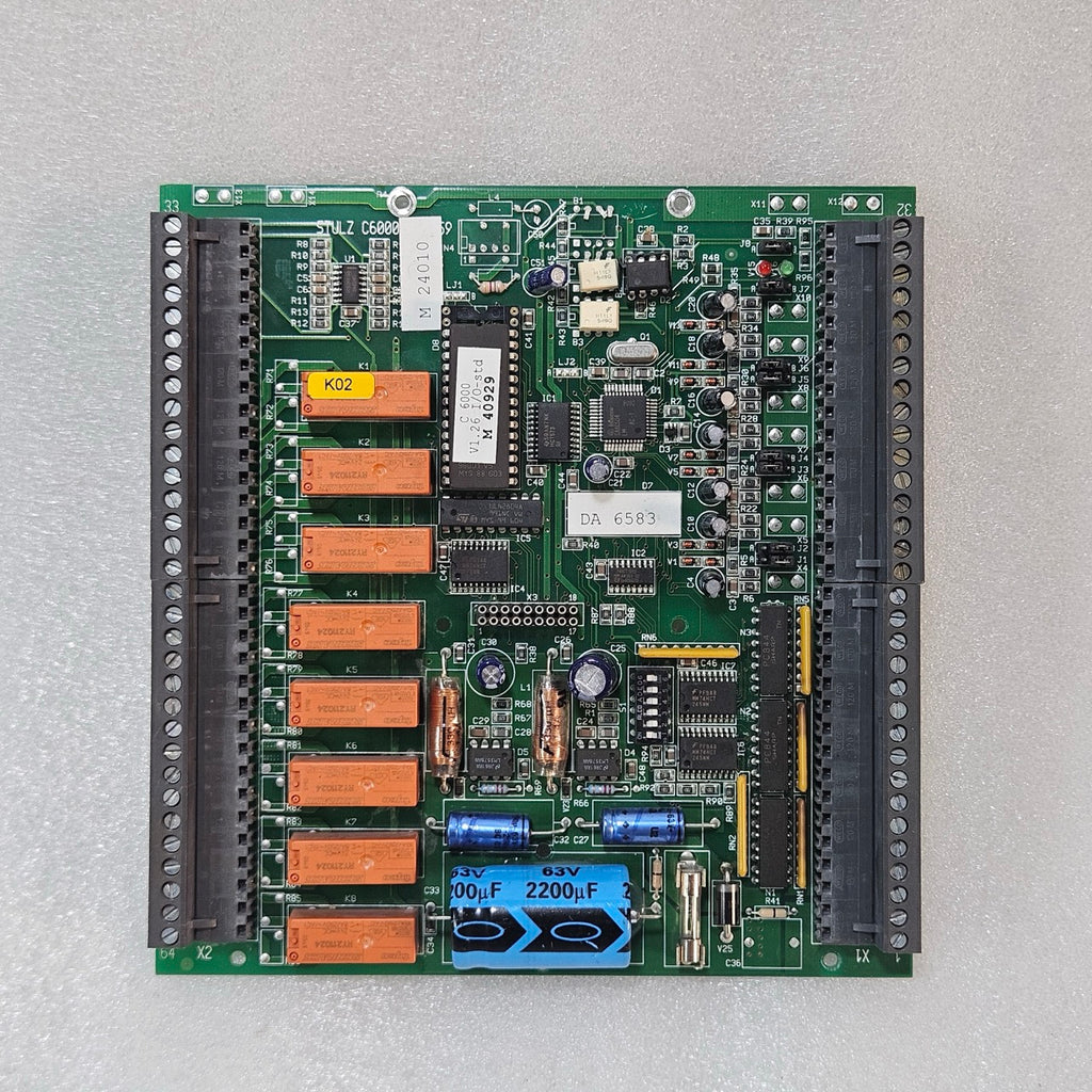 STULZ C6000 M14959 CONTROL PCB BOARD M24010 FOR PRECISION AIR CONDITIONING SYSTE