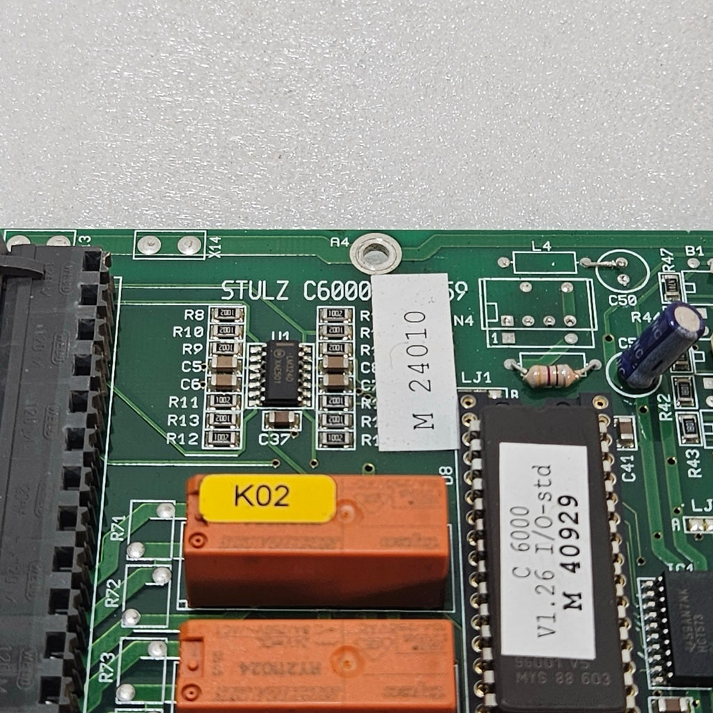 STULZ C6000 M14959 CONTROL PCB BOARD M24010 FOR PRECISION AIR CONDITIONING SYSTE