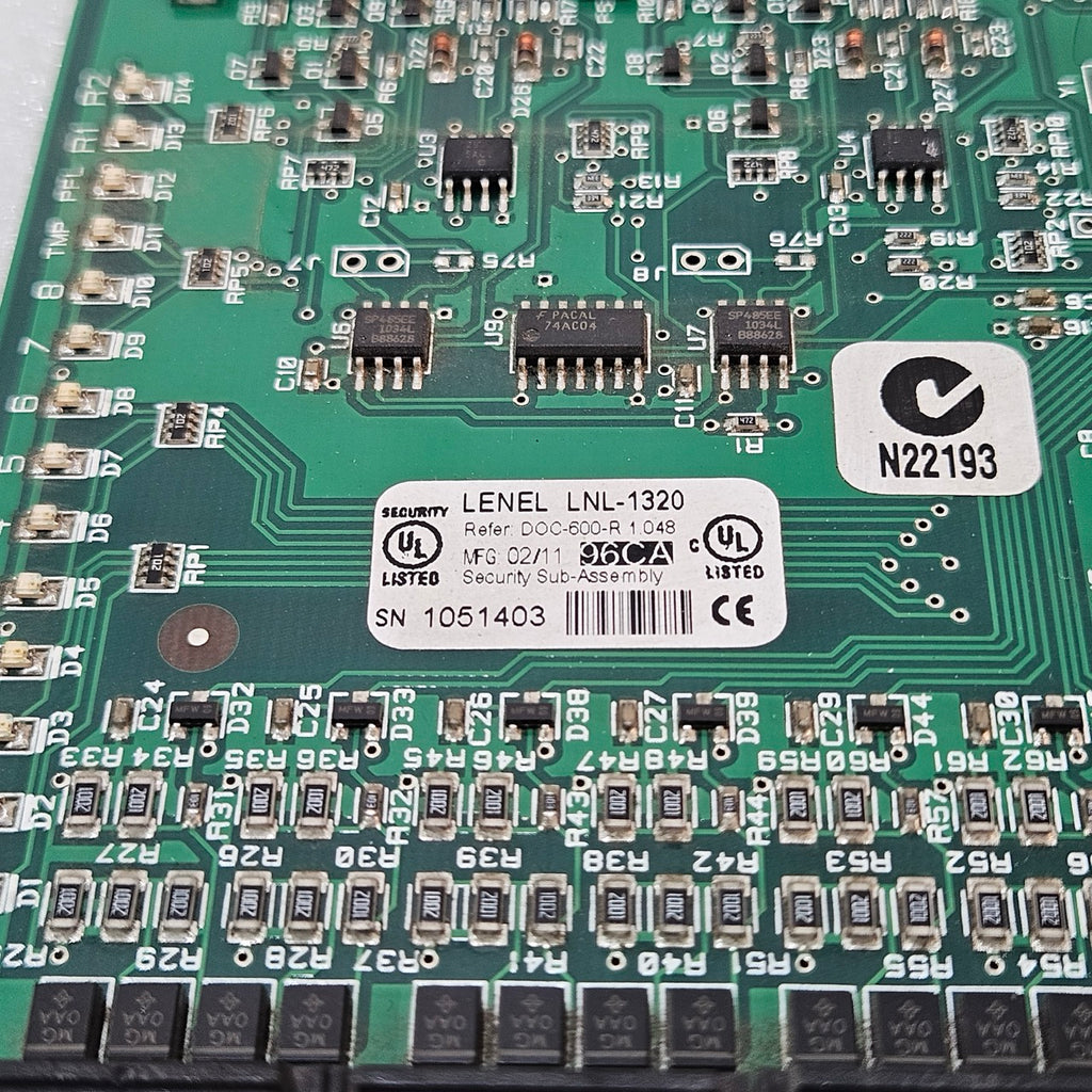 LENEL LNL-1320 SECURITY SUB-ASSEMBLY ACCESS CONTROL MODULE | UL LISTED BURGLAR A