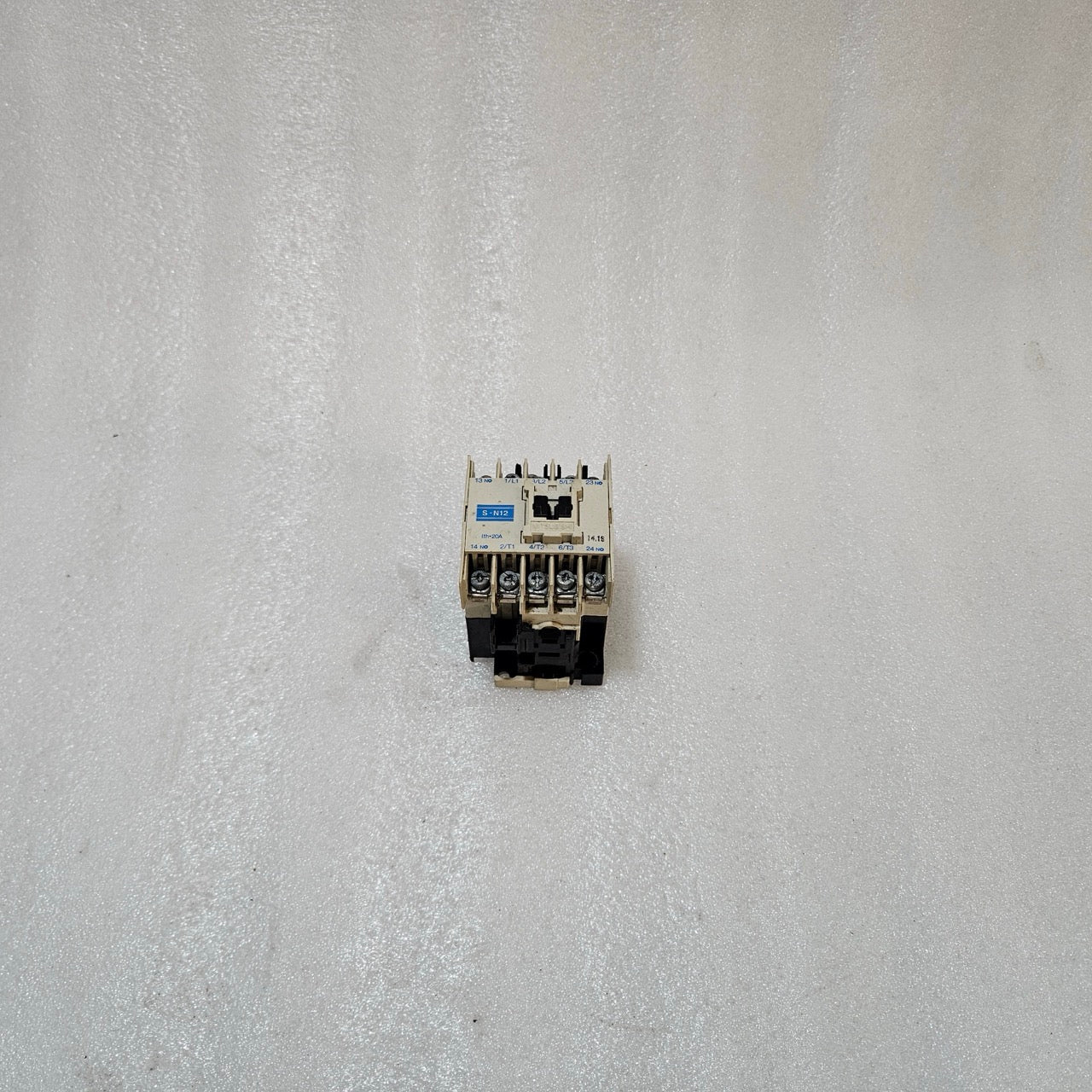 2 UNIT X MITSUBISHI S-N12 MAGNETIC CONTACTOR 20A 3-POLE  380-415V AC LOT OF 2