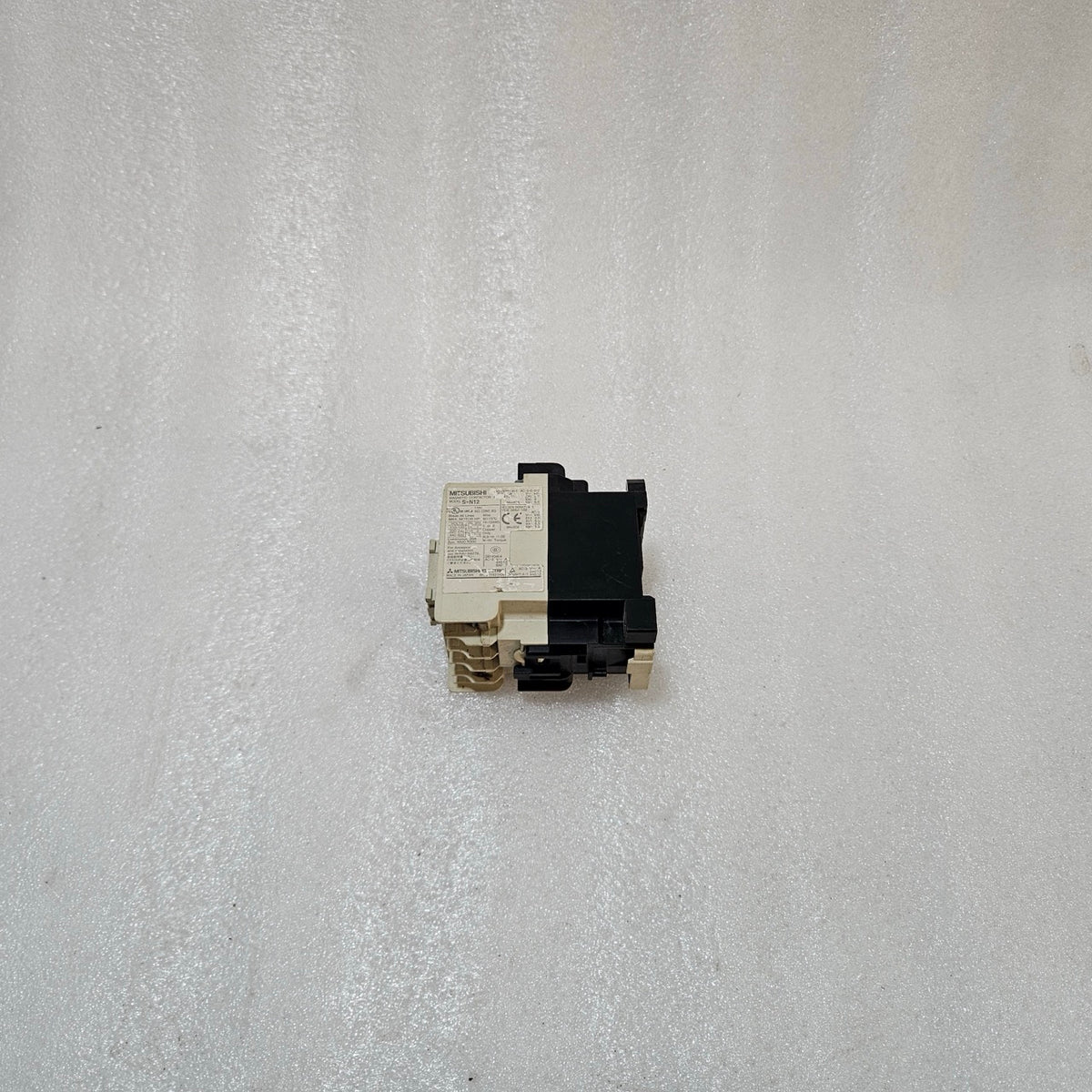 2 UNIT X MITSUBISHI S-N12 MAGNETIC CONTACTOR 20A 3-POLE  380-415V AC LOT OF 2