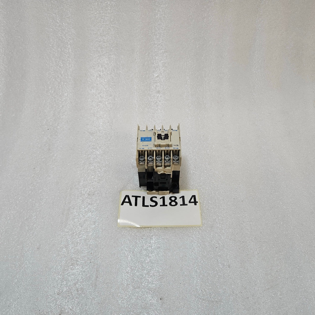 2 UNIT X MITSUBISHI S-N12 MAGNETIC CONTACTOR 20A 3-POLE  380-415V AC LOT OF 2