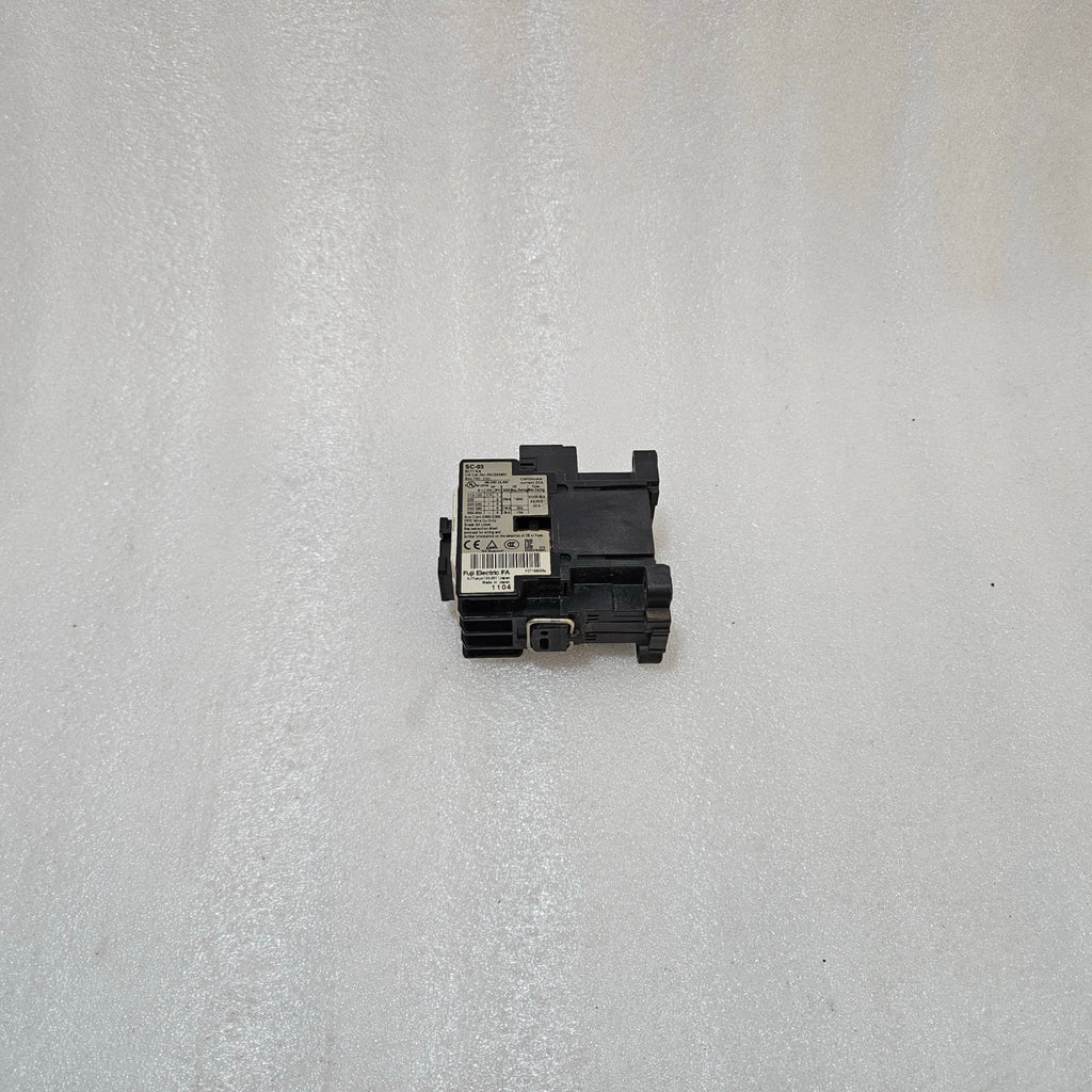 FUJI ELECTRIC SC-03 MAGNETIC CONTACTOR 20A AC-3 MOTOR CONTACTOR WITH 100-110V CO