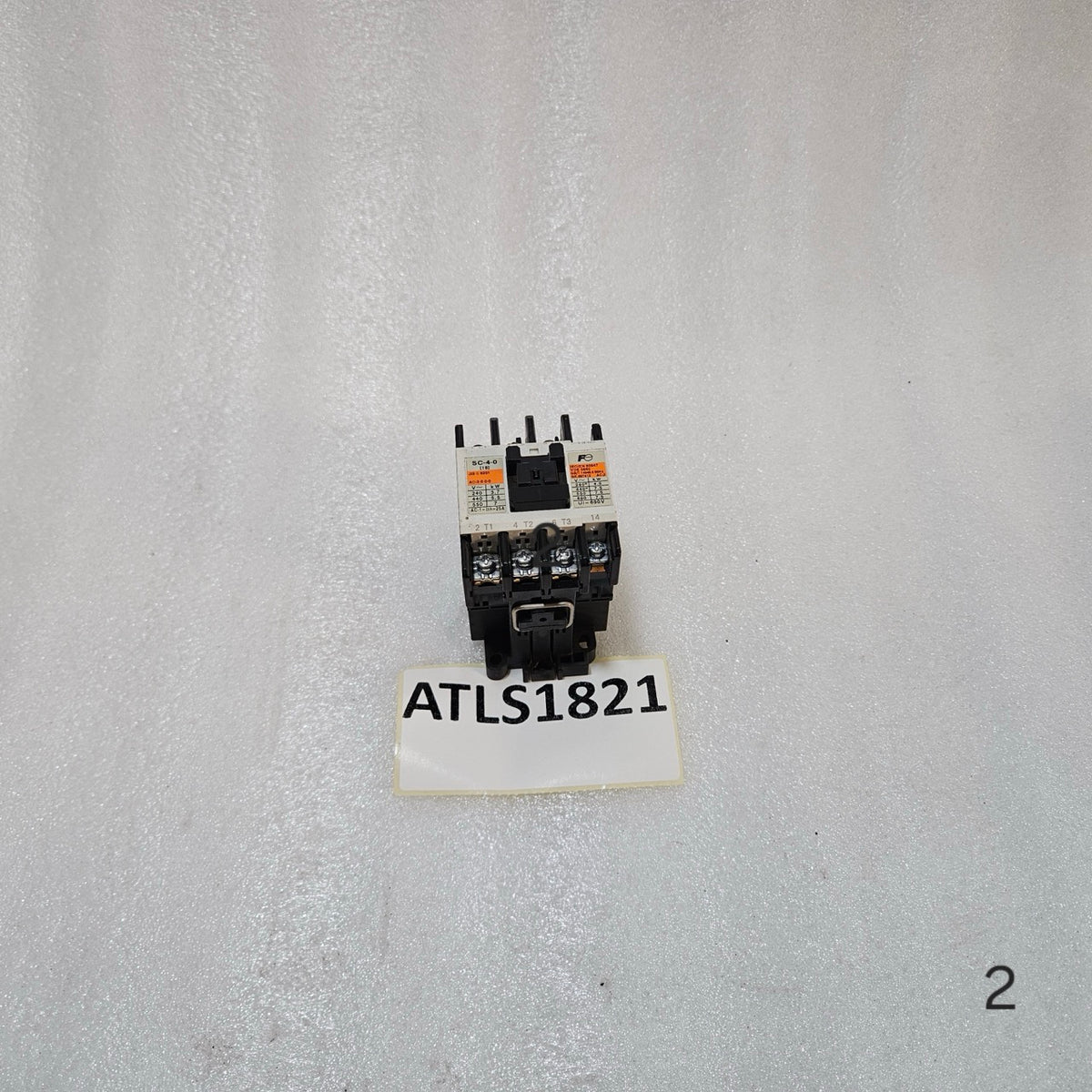 FUJI ELECTRIC SC-4-0 MAGNETIC CONTACTOR 25A 3-POLE 100-110V COIL MOTOR CONTACTOR