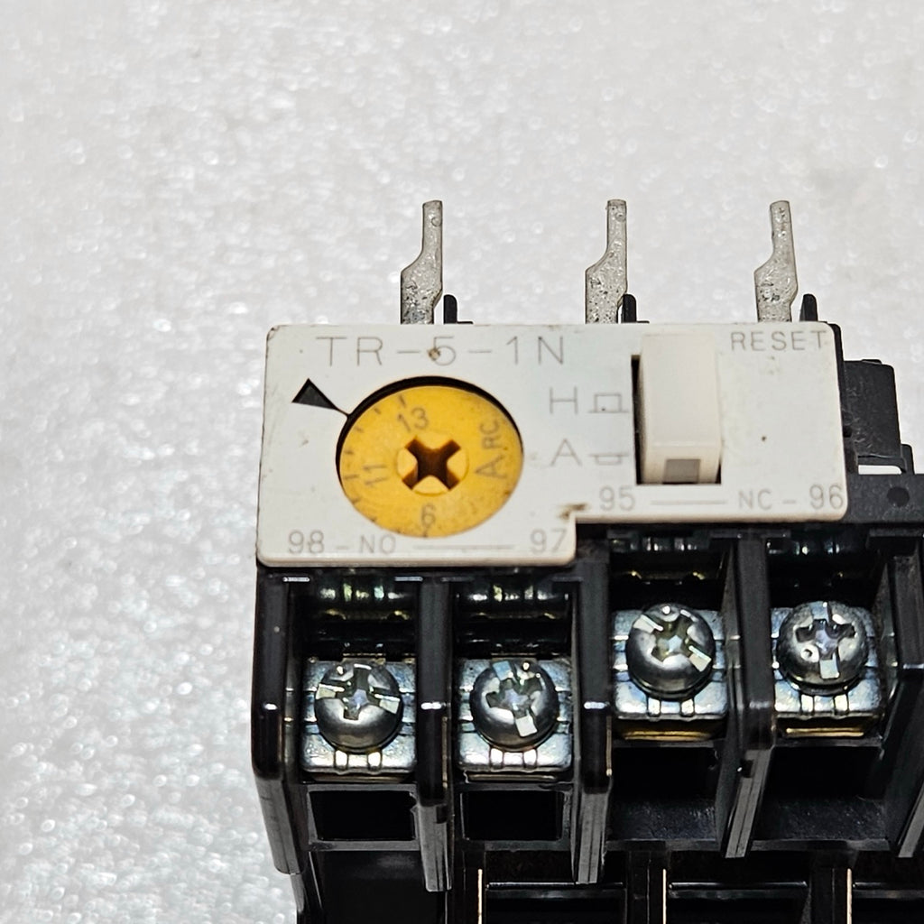 FUJI ELECTRIC TR-5-1N THERMAL OVERLOAD RELAY 9-13A MOTOR PROTECTION RELAY TR20N
