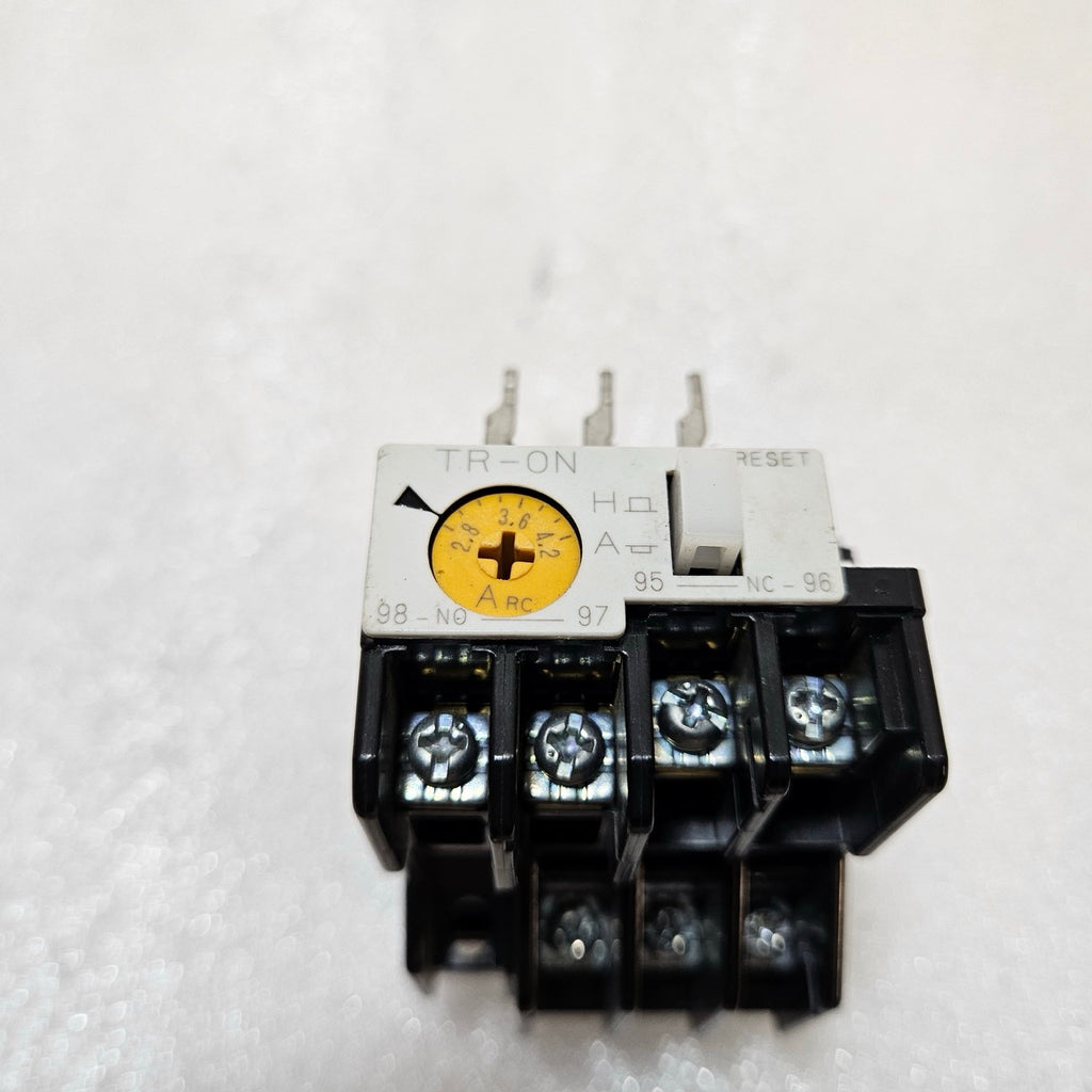 FUJI ELECTRIC TR-ON TR13N THERMAL OVERLOAD RELAY 2.8–4.2A MOTOR PROTECTION TRIP