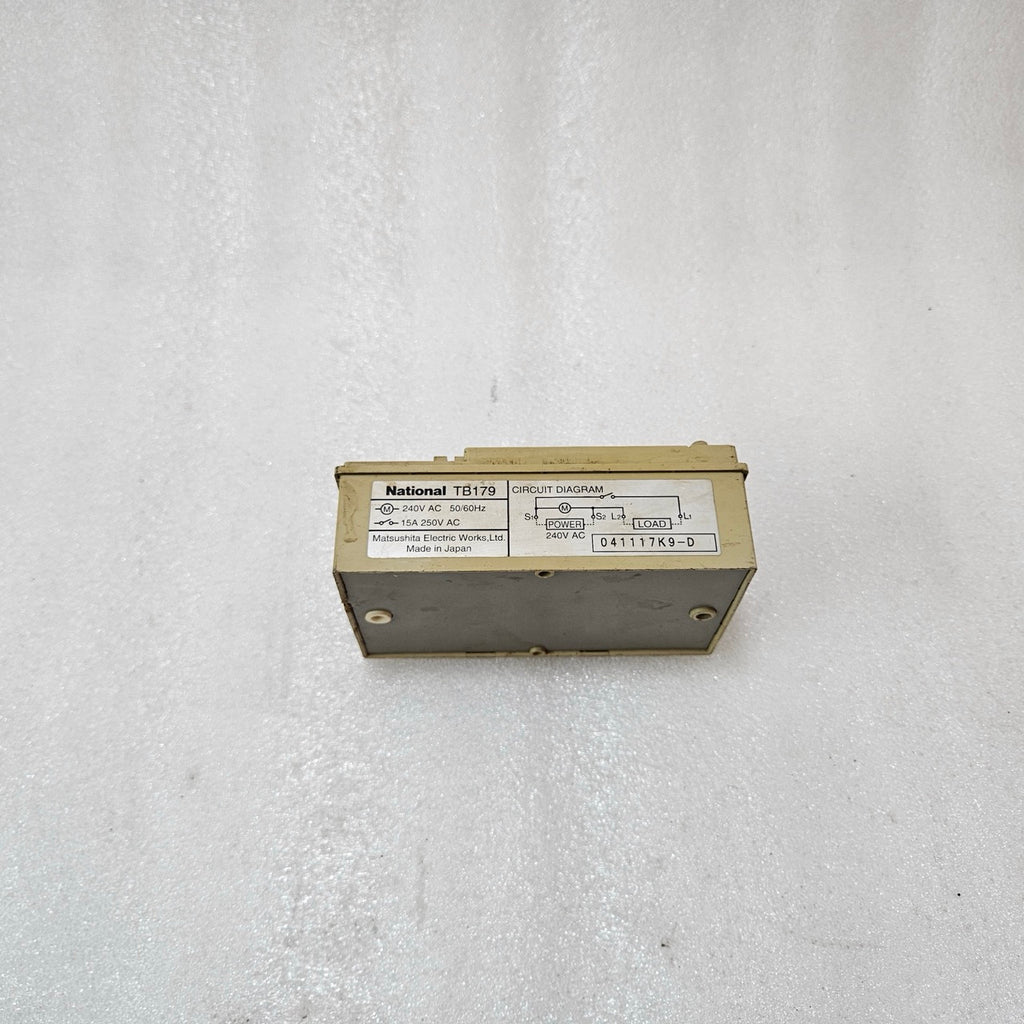 NATIONAL TB179 240V AC TIMER RELAY MODULE – MATSUSHITA ELECTRIC WORKS INDUSTRIAL