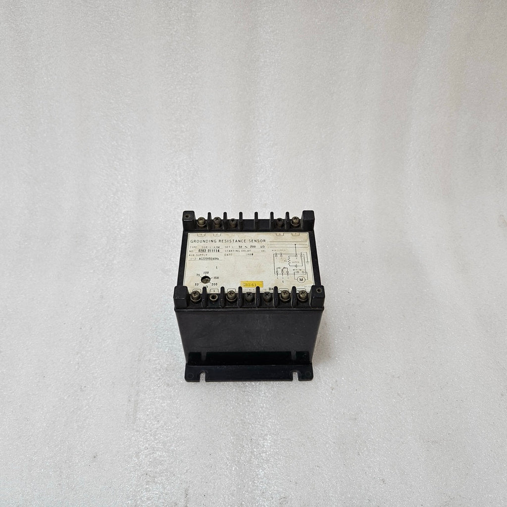 DAICHI KEIKI SGR-L-63M GROUNDING RESISTANCE SENSOR AC220V 50-200KΩ 220V JAPAN
