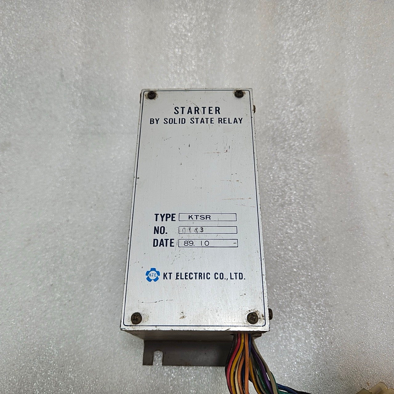 KT ELECTRIC KTSR SOLID STATE RELAY STARTER UNIT – INDUSTRIAL MOTOR STARTER MODUL