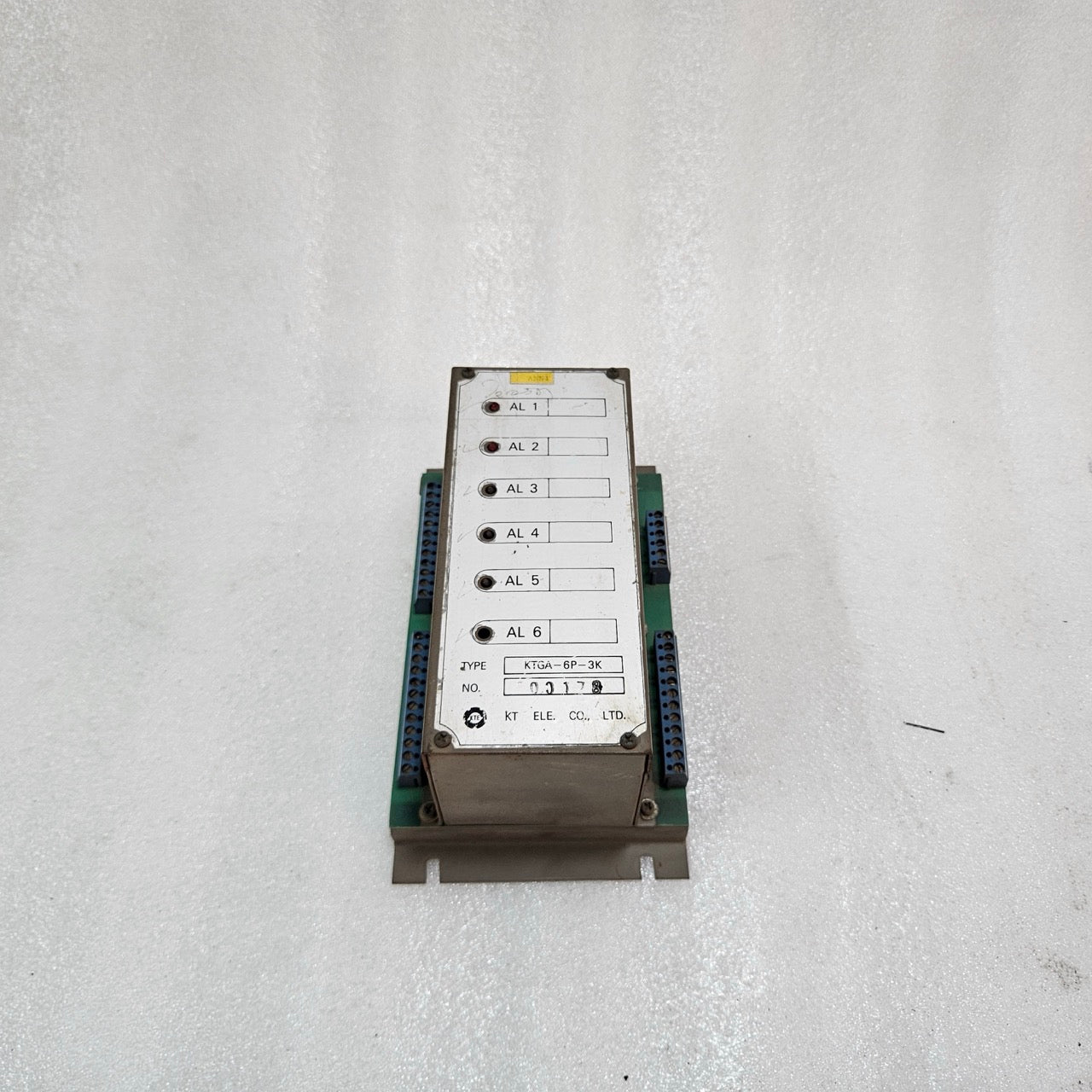 KT ELECTRIC KTGA-6P-3K ALARM INDICATOR MODULE | INDUSTRIAL CONTROL UNIT | MADE I