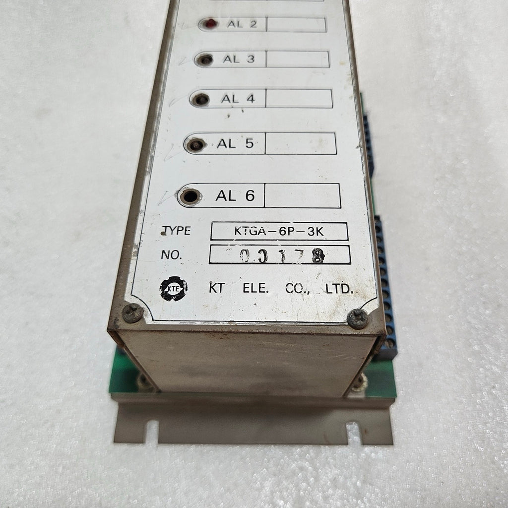 KT ELECTRIC KTGA-6P-3K ALARM INDICATOR MODULE | INDUSTRIAL CONTROL UNIT | MADE I