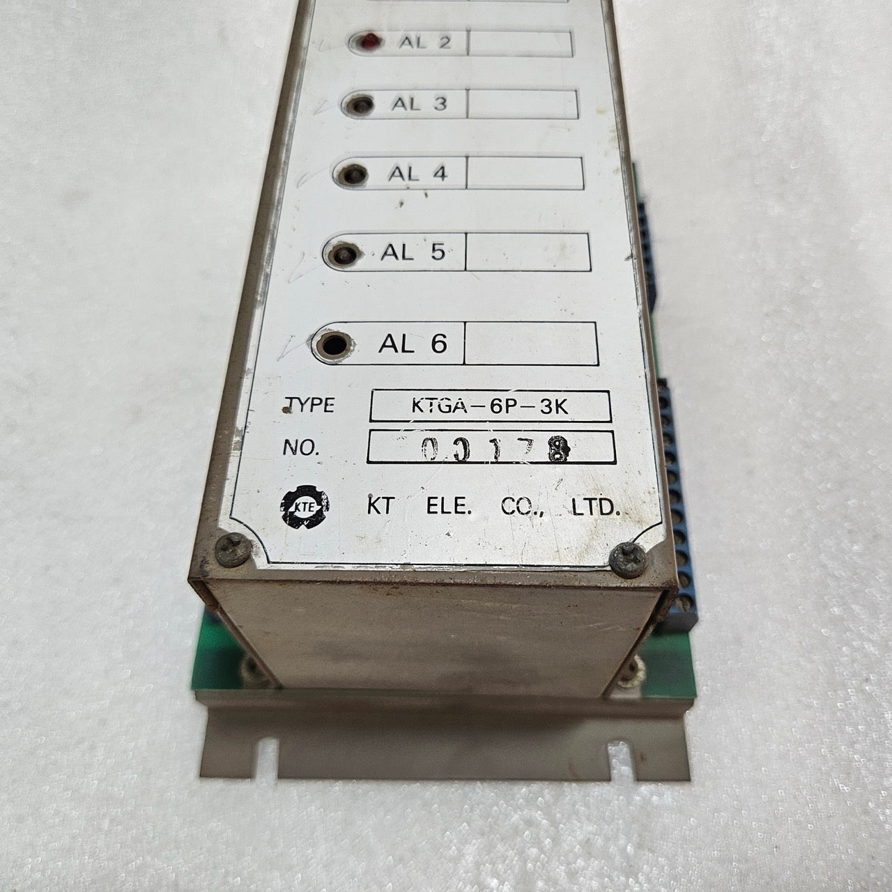 KT ELECTRIC KTGA-6P-3K ALARM INDICATOR MODULE | INDUSTRIAL CONTROL UNIT | MADE I