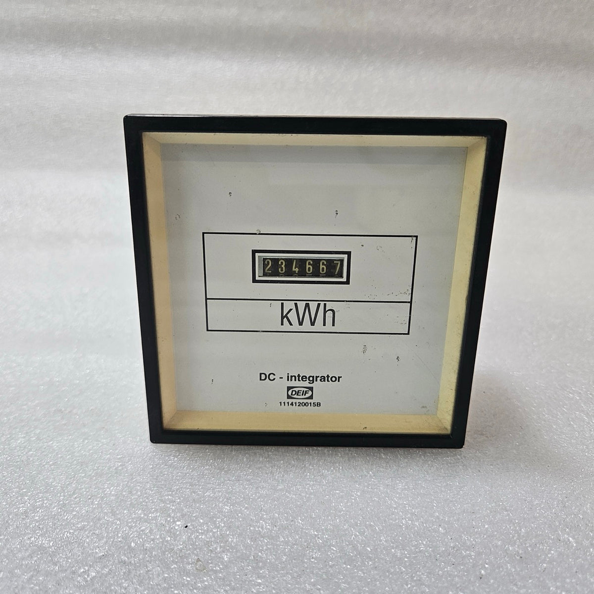 DEIF DCFQ96 DC INTEGRATOR ENERGY METER 0–10V DC INPUT 0–1500 KWH 440V