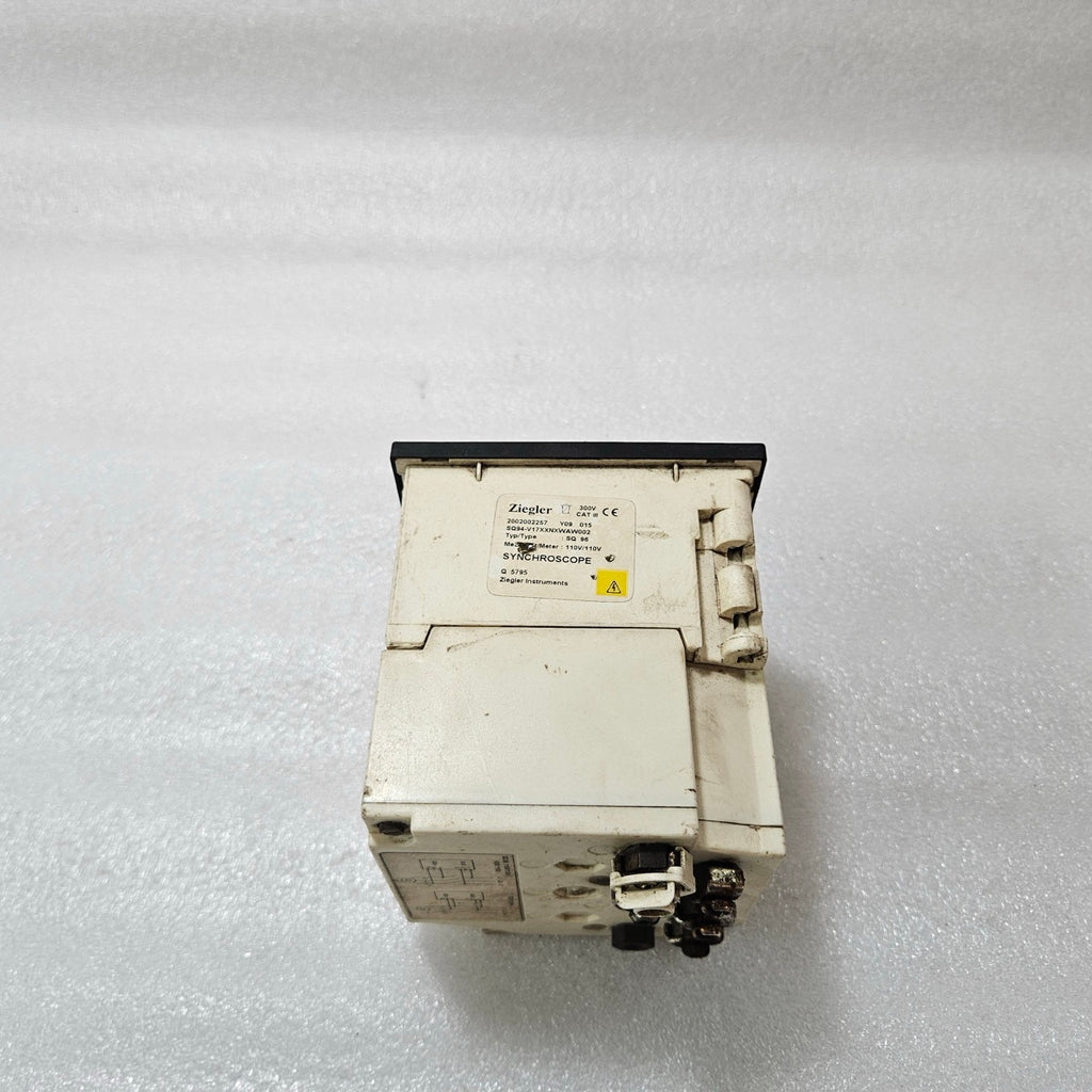 ZIEGLER SQ96 LED SYNCHROSCOPE METER 110V/110V SQ94-V17XXNXWAW002